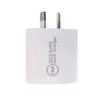 QC3.0+ PD 18W Quick Charging Fast Charger Wall Charger for iPhone Huawei etc. - AU Plug