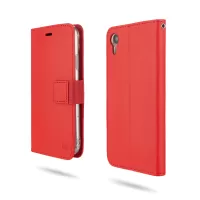 ROAR PU Leather + TPU Wallet Phone Casing for iPhone XR 6.1 inch - Red