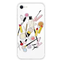 Pattern Printing TPU Soft Phone Cover for iPhone SE (2nd Generation)/iPhone 8/iPhone 7 - Cosmetic