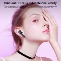 Lenovo QT81 True Wireless Headphones BT 5.0 Half In-ear Touch Control Music Earphone with Mic USB Output