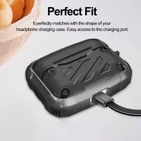 Headphones Protective Case Compatible with AirPods 3 True Wireless Earphone Storage Box Charging Case Cover Travel Carrying Box