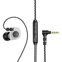 QKZ SK5 In-Ear Wire Earphone Sport Earbuds Stereo Running Headset With Mic 3.5mm Wired Headphones