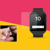 Soft TPU Anti-explosion Screen Protector Film for Sony SmartWatch 3 SWR50