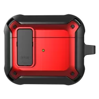 Wireless Earphone Charging Case Sleeve Anti-drop TPU+PC Protective Cover with Snap-on Lid Design for AirPods 3 - Style 9
