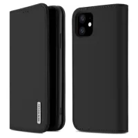 Dux Ducis Wish iPhone 11 Wallet Leather Case - Black