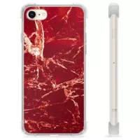 iPhone 7/8/SE (2020) Hybrid Case - Red Marble
