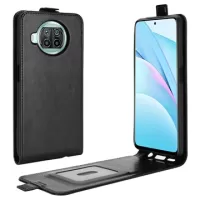 Xiaomi Mi 10T Lite 5G Vertical Flip Case with Card Holder - Black