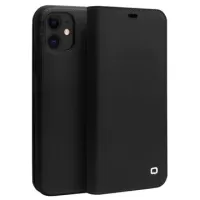 Qialino Classic iPhone 11 Wallet Leather Case - Black