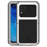 Love Mei Powerful Huawei P40 Lite Hybrid Case - Silver