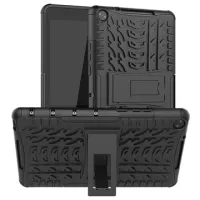 Huawei MediaPad M5 Lite 8 Anti-Slip Hybrid Case with Kickstand - Black