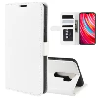 Xiaomi Redmi Note 8 Pro Wallet Case with Magnetic Closure - White