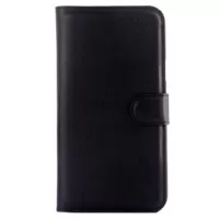 Samsung Galaxy J7 (2015) Textured Wallet Case - Black