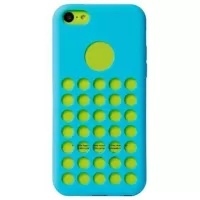 iPhone 5C Code Heat Dissipation TPU Case - Blue