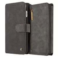 iPhone 7 Plus Caseme Multifunctional Wallet Leather Case - Black