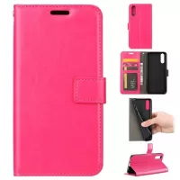 Huawei P20 Wallet Case with Magnetic Closure - Hot Pink