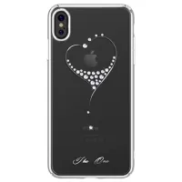 Kingxbar Wish Series iPhone XS Max Swarovski Case - Silver