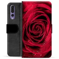 Huawei P20 Pro Premium Wallet Case - Rose
