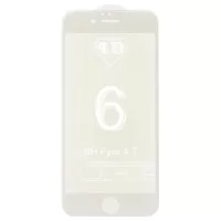iPhone 6/6S 4D Full Size Tempered Glass Screen Protector - White