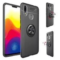 Xiaomi Mi Max 3 Magnet Ring Grip / Kickstand Case - Black