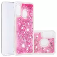 Liquid Glitter Series Samsung Galaxy A20e TPU Case - Pink