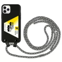 Artwizz HangOn iPhone 11 Pro Max TPU Case with Strap - Black / Zebra