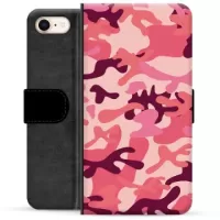 iPhone 7/8/SE (2020) Premium Wallet Case - Pink Camouflage