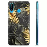 Huawei P30 Lite TPU Case - Golden Leaves