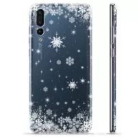Huawei P20 Pro TPU Case - Snowflakes