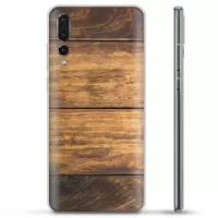 Huawei P20 Pro TPU Case - Wood