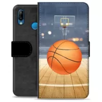 Huawei P30 Lite Premium Wallet Case - Basketball