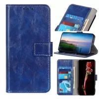 Xiaomi Redmi 9 Wallet Case with Magnetic Closure - Blue