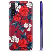 Huawei Nova 5T TPU Case - Vintage Flowers