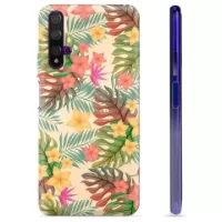 Huawei Nova 5T TPU Case - Pink Flowers