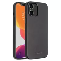 Qialino Premium iPhone 12 Mini Leather Case - Black