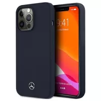 Mercedes-Benz Silicone Line iPhone 13 Pro Case - Navy Blue