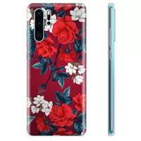 Huawei P30 Pro TPU Case - Vintage Flowers