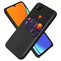 KSQ Xiaomi Redmi 9C, Redmi 9C NFC Case with Card Pocket - Black