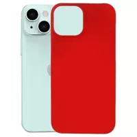iPhone 13 Mini Rubberized Plastic Case - Red