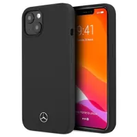 Mercedes-Benz Silicone Line iPhone 13 Mini Case - Black