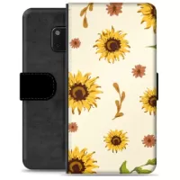 Huawei Mate 20 Pro Premium Wallet Case - Sunflower