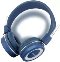 Children\'s headphones - similky stereo non winding 3.5mm jack wired headphones for children aged 8-15 (blue depth)