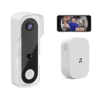 Smart Video Doorbell Home Wireless WiFi Doorbell Camera Waterproof Outdoor Ding Dong Doorbell