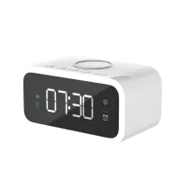 15W Wireless Charging Night Light Alarm Clock Desktop Bedroom Mobile Phone Wireless Charger