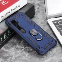 Bakeey for Xiaomi Mi Note 10 Lite Case Armor Magnetic Shockproof with Finger Ring Holder Stand PC Protective Case Non-or