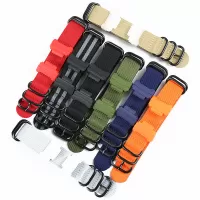 Bakeey 16mm Interface Terminals Nylon Straps Replacement Watch Band For Casio G-shock DW-5600 6900 GA-110 GW-M5610 DW-90