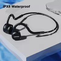 Lenovo X5 Bone Conduction Headphones 8GB MP3 Player Wireless BT5.0 Earphone IPX8 Waterproof Swimming Sports Headset Hands-free with Microphone
