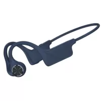 Bone Conduction Headphones Wireless BT5.0 Music Earphone Outdoor Sports Headset IP56 Waterproof Hands-free with Microphone