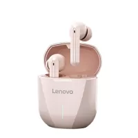 Lenovo XG01 Earbuds Wireless BT 5.0 Headphones E-Sports Gaming Headphones HiFi Sound Quality Built-in Mic with LED Light Pink