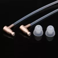 IBRAIN FC31 Air Tube Anti-radiation In-ear Headphones 3.5mm Wired Music Headset Radiation Free Earphone Noise Reduction Line Control with Mic