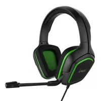 iPega PG-R006 Gaming Headset Surround Sound Headset with High Sensitive Microphone for PC Switch PS4 CellPhone Black+Green